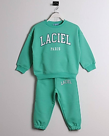 La'ciel Paris Sloganlı Yeşil Takım