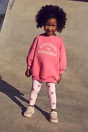 Kalp Desenli Taytlı Takım